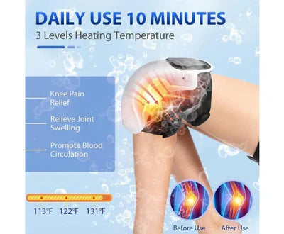 Electric Smart Knee Massager Infrared Heating Therapy